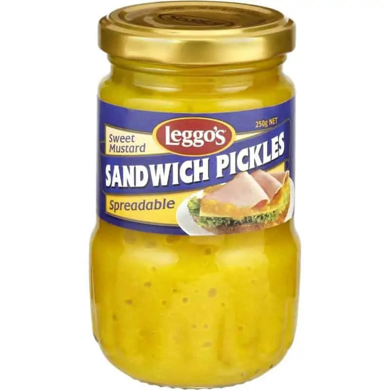 Leggos Sweet Mustard Sandwich Pickle 250g