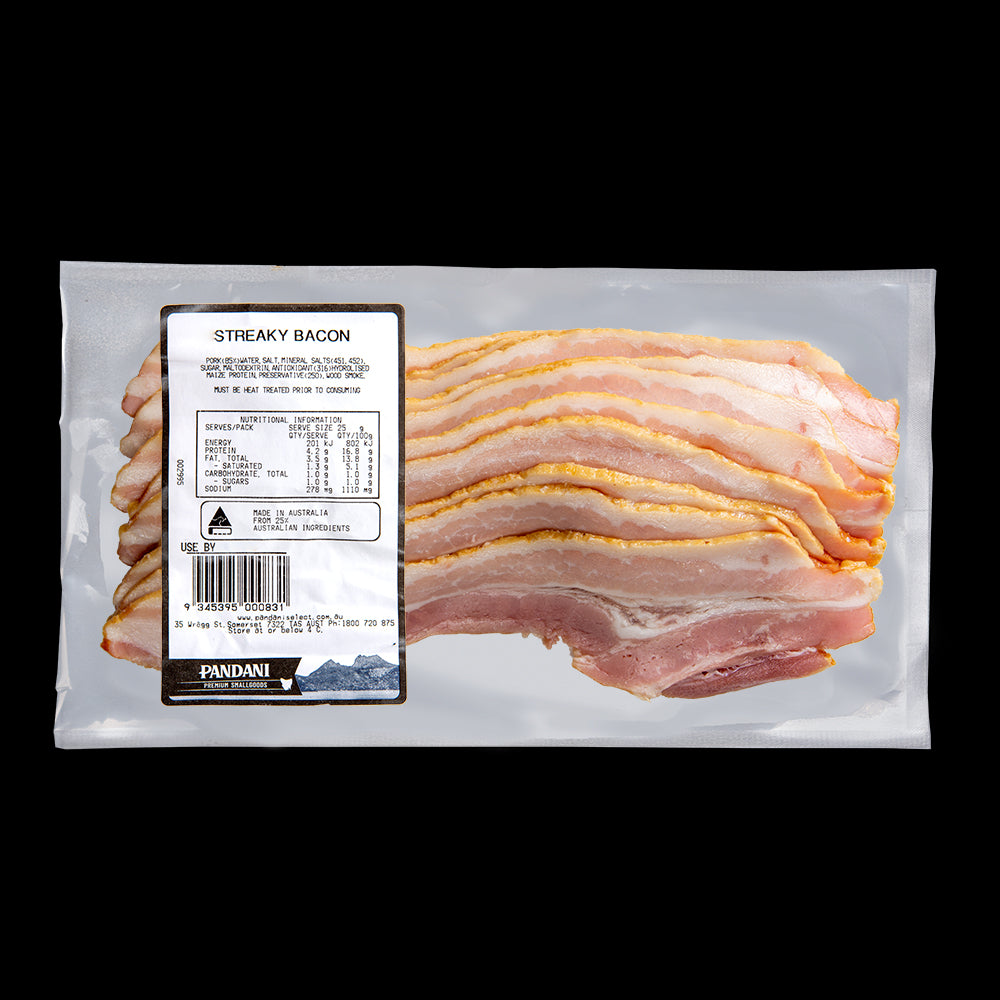 Pandani Short Cut Bacon 200g