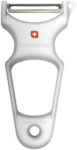 Toolswiss Clasinox White Vege Peeler