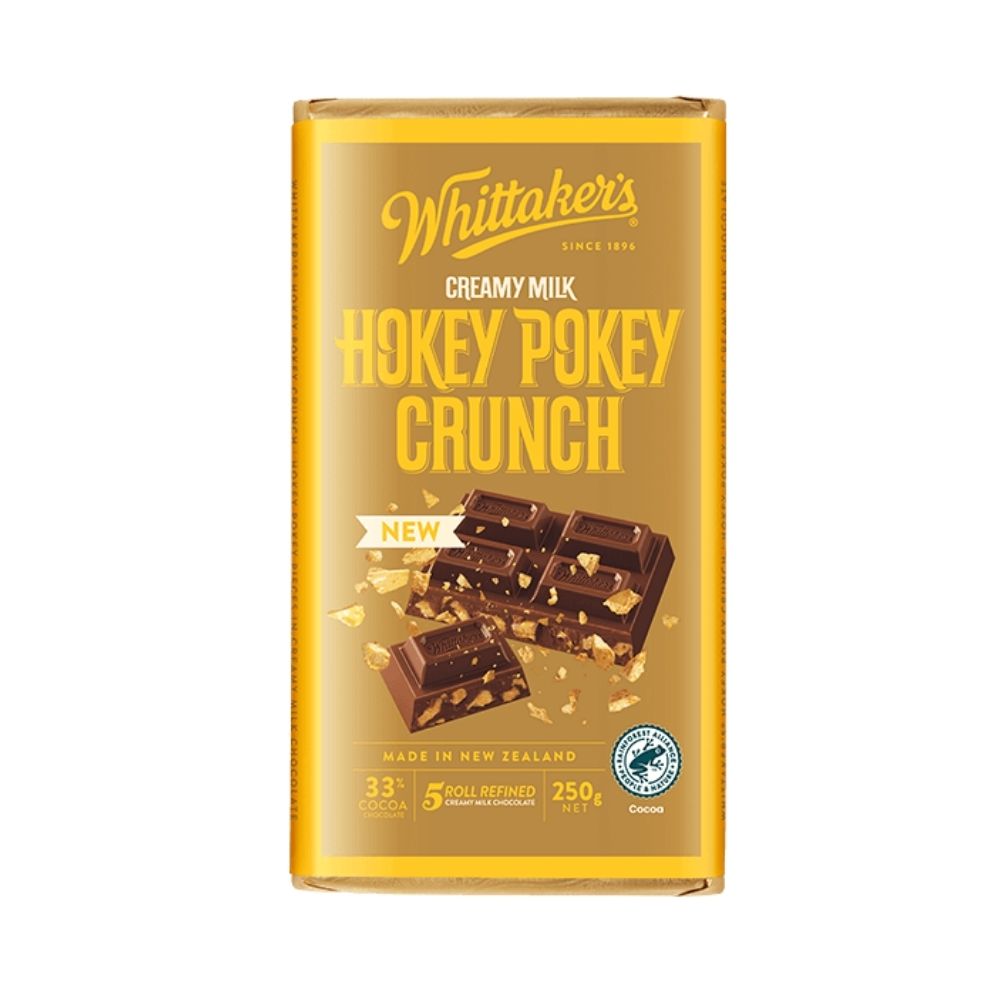 Whittaker's Chocolate Hokey Pokey Crunch 250g