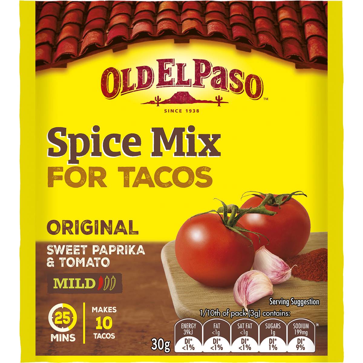 Old El Paso Spice Mix Taco 30g