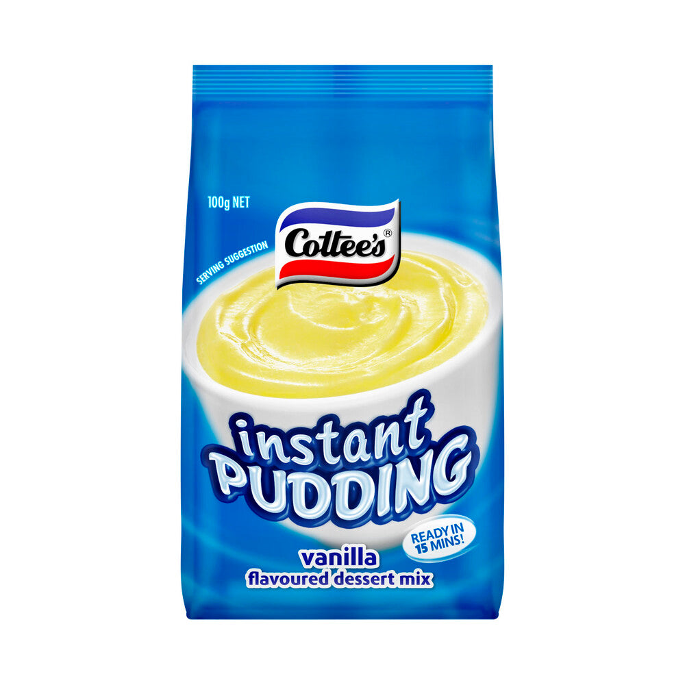 Cottees Instant Pudding Vanilla 100g