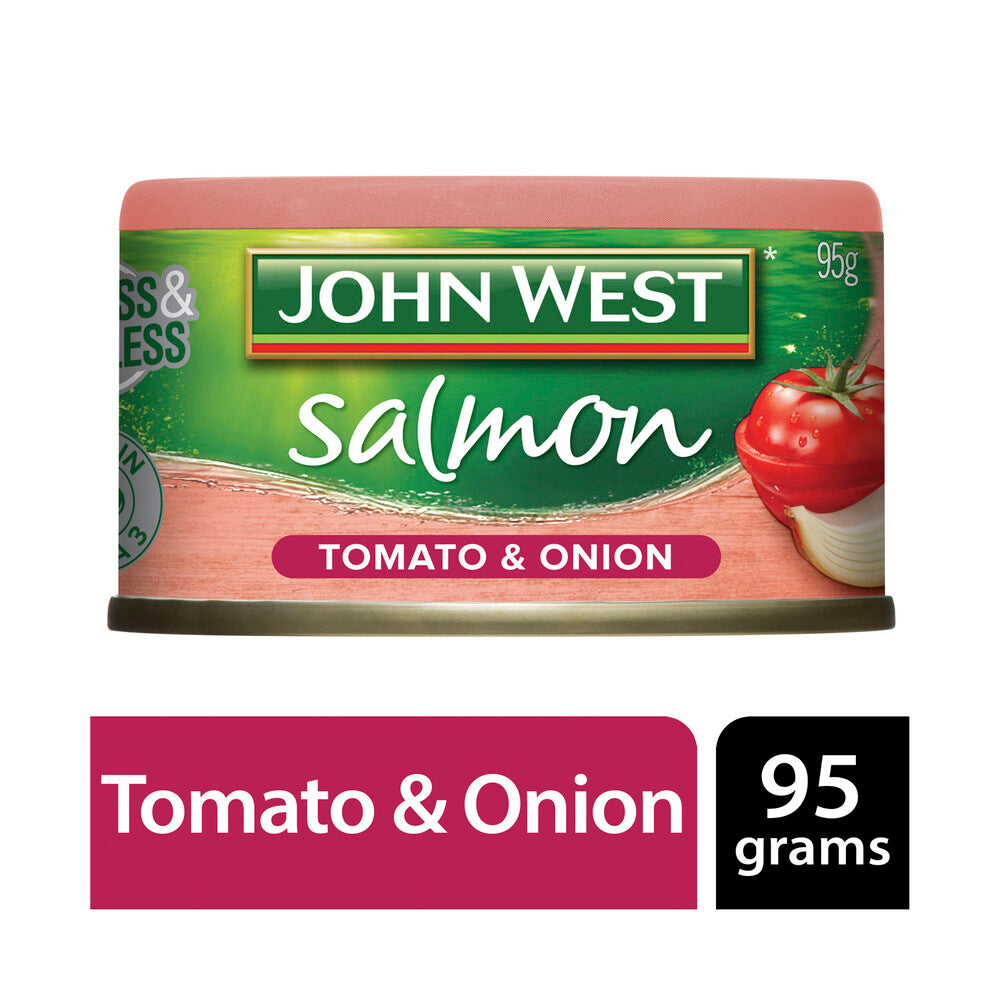 John West Salmon Tomato & Onion 95g