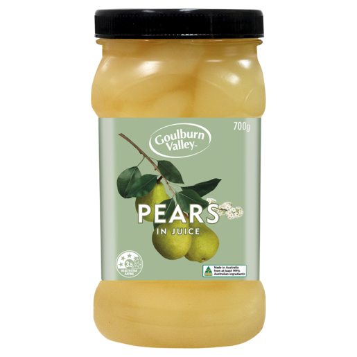 Goulburn Valley Pears in Juice 700g