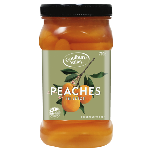 Goulburn Valley Peaches 700g