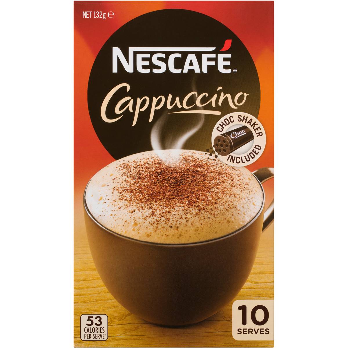 Nescafe Sachets Cappuccino 10pk