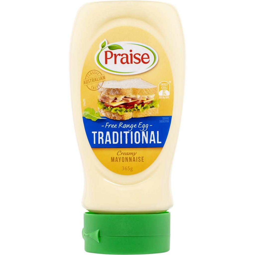 Praise Mayonnaise Traditional 365g