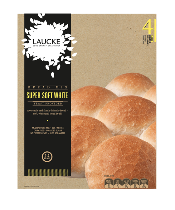 Laucke Super Soft White Bread Mix 2.4kg