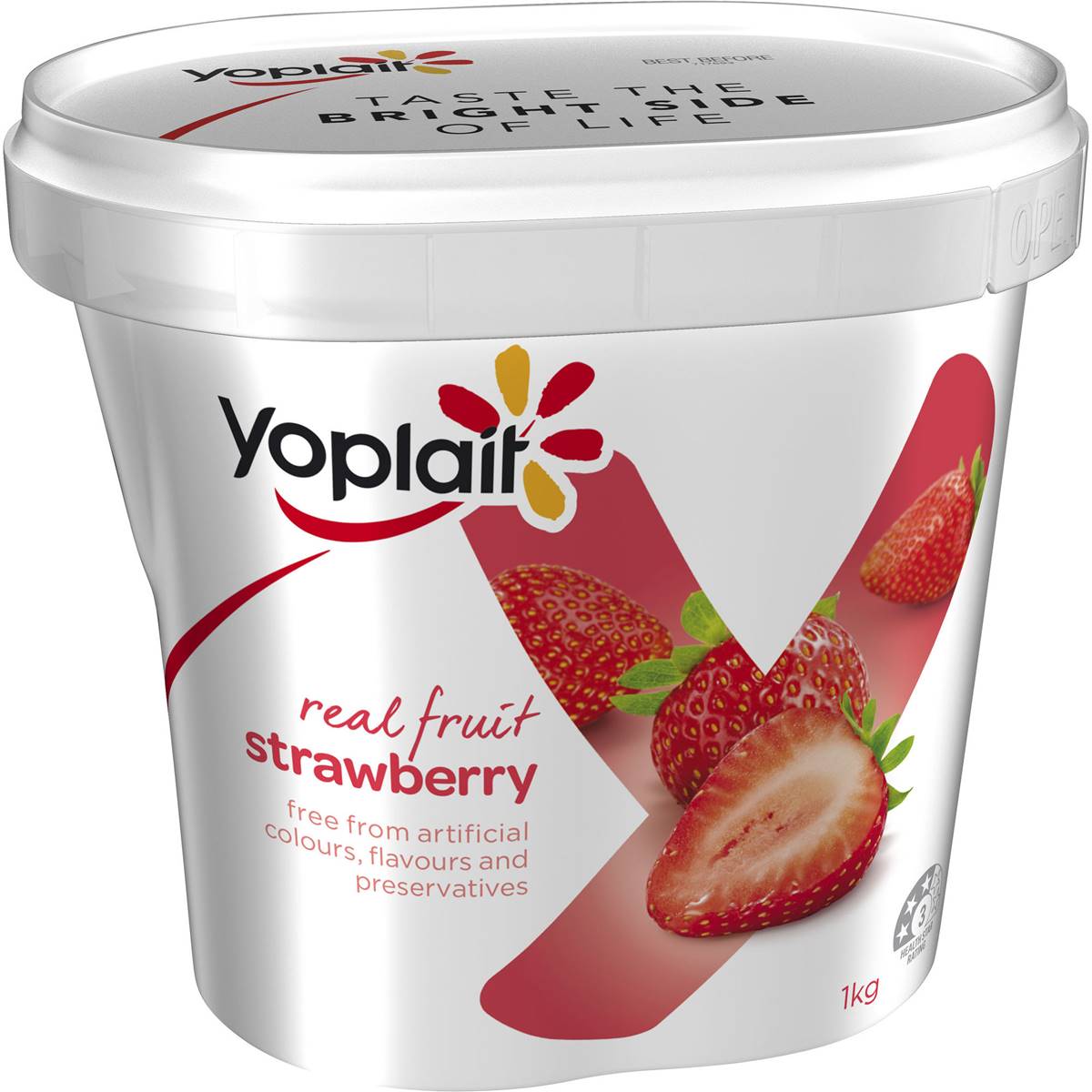 Yoplait Yoghurt Strawberry 1kg