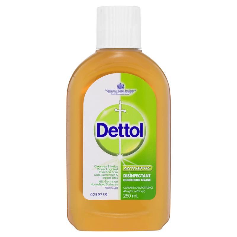 Dettol Antiseptic Antibacterial Disinfectant Liquid 250ml