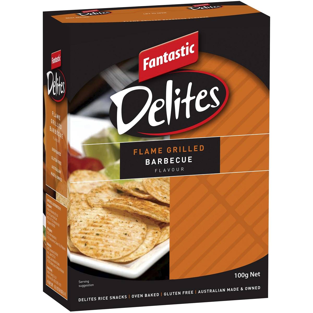 Fantastic Delites Flame Grilled BBQ 100g