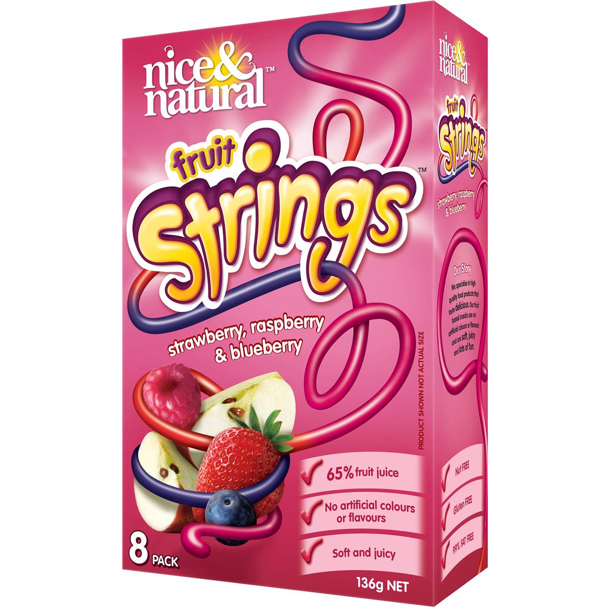 Nice & Natural Fruit Strings 136g