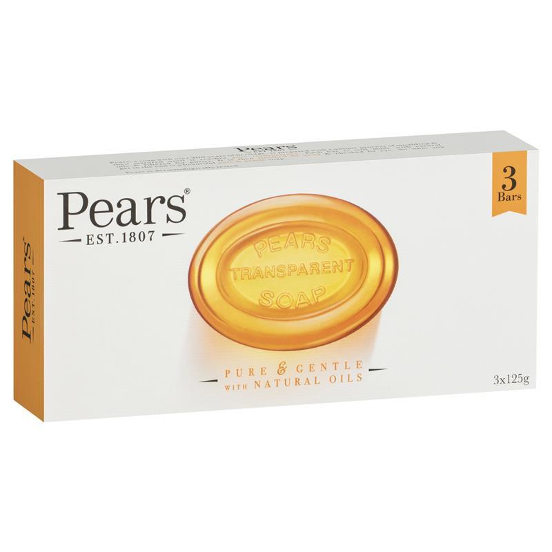 Pears Soap Bars 3pk