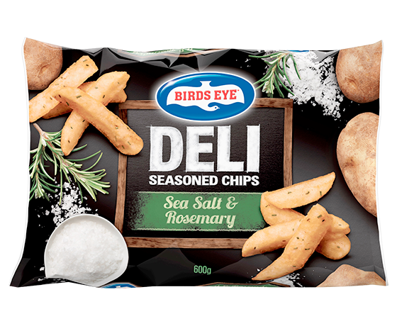 Birds Eye Deli Chips Sea Salt & Rosemary 600g