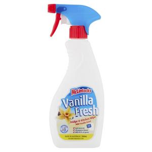 McLintocks Vanilla Fresh Fridge & Kitchen Wipe 500ml