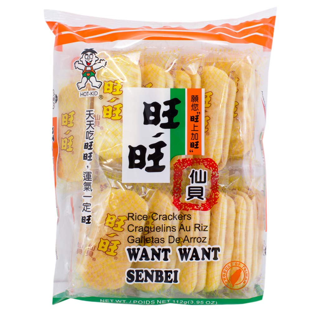 Want Want/ Six Fortune Rice Crackers 112g