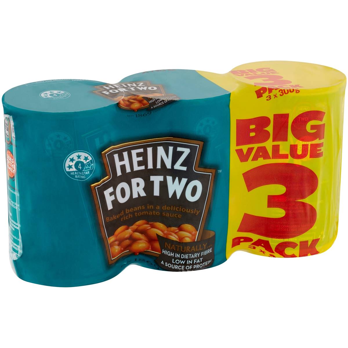 Heinz Baked Beans 300g 3pk