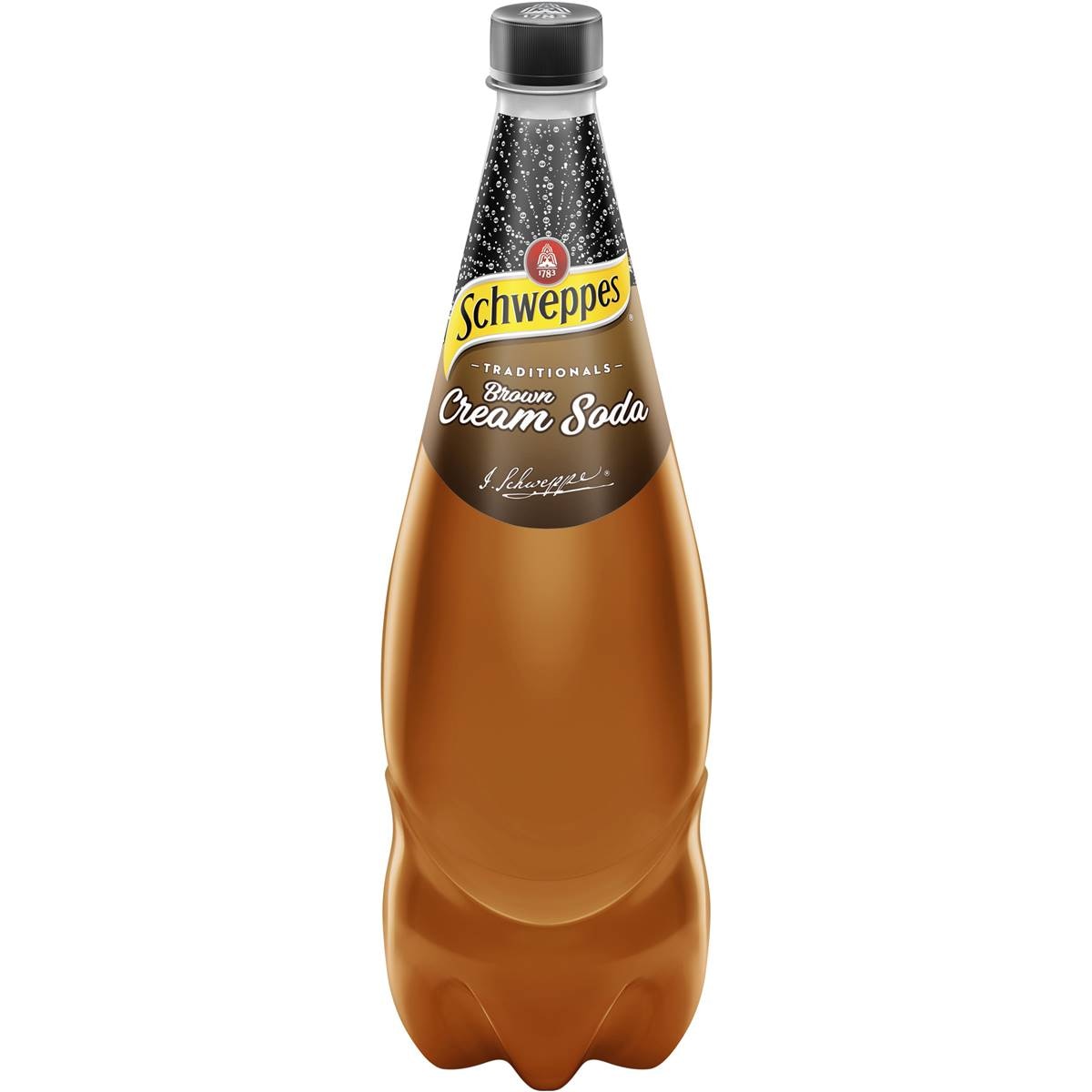 Schweppes Brown Creaming Soda Traditional 1.1L