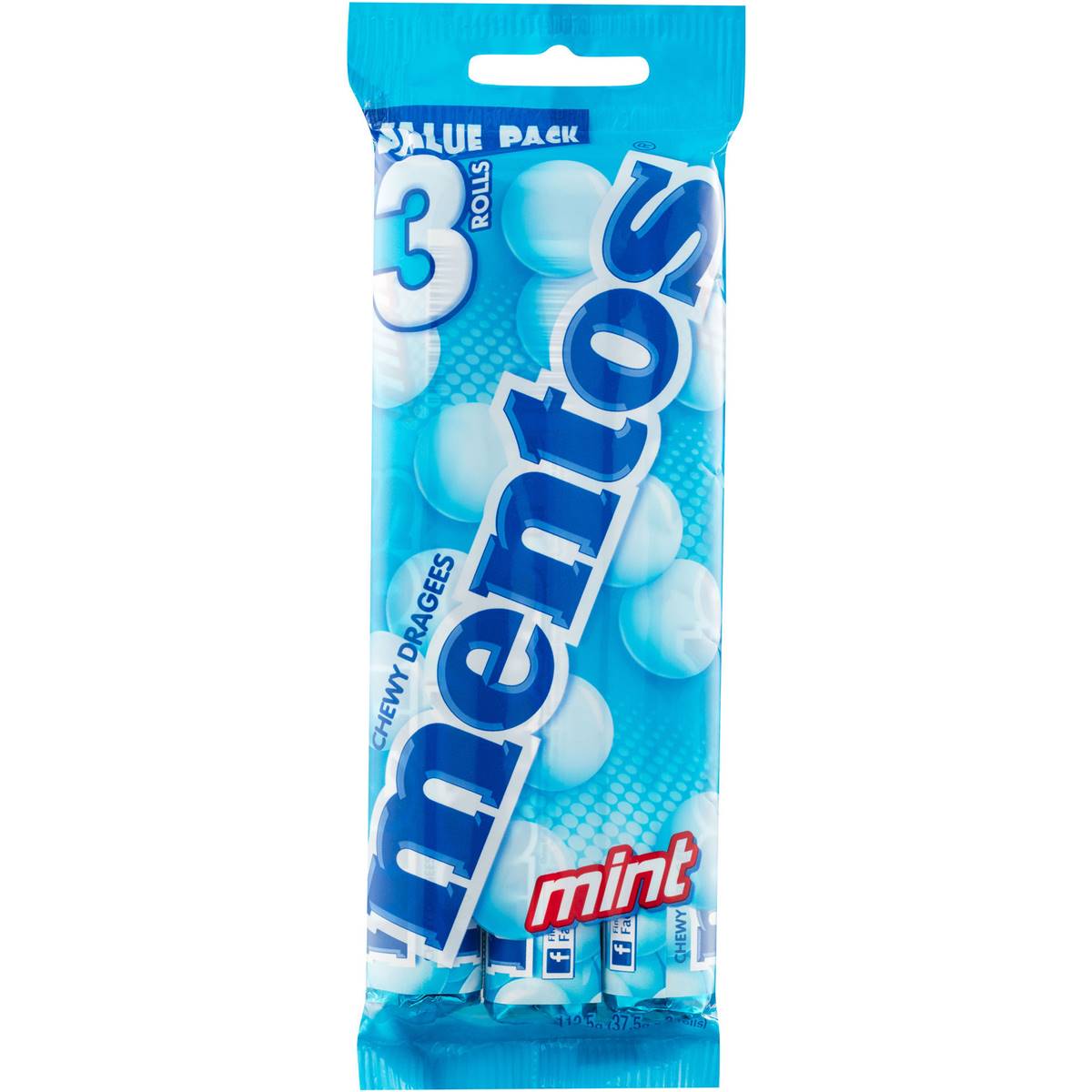 Mentos Mint 3pk