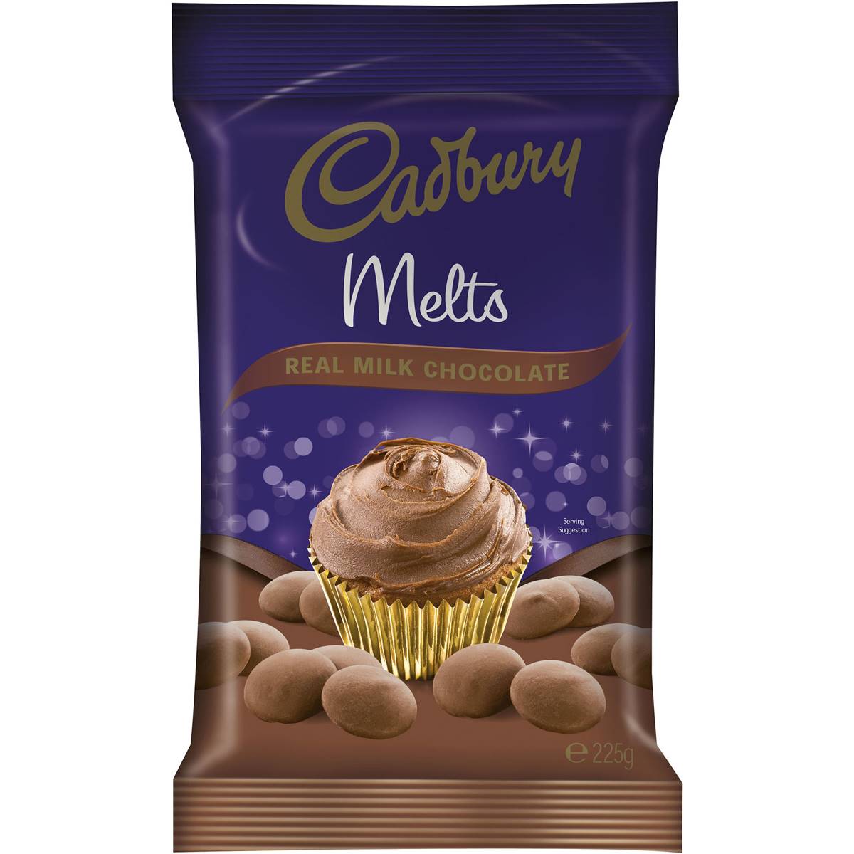 Cadbury Baking Melts Milk 225g