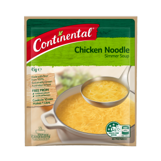 Continental Chicken Noodle Simmer Soup 45g