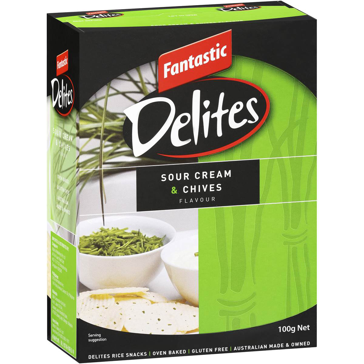 Fantastic Delites Sour Cream & Chives 100g