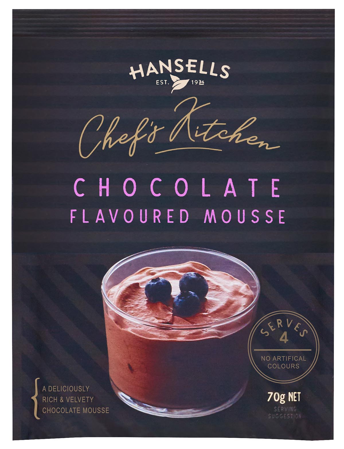 Hansells Chef's Kitchen Chocolate Flavoured Mousse