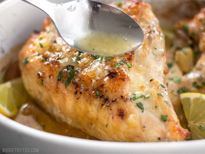 GL Whole Boneless Chicken - Lemon & Garlic /ea