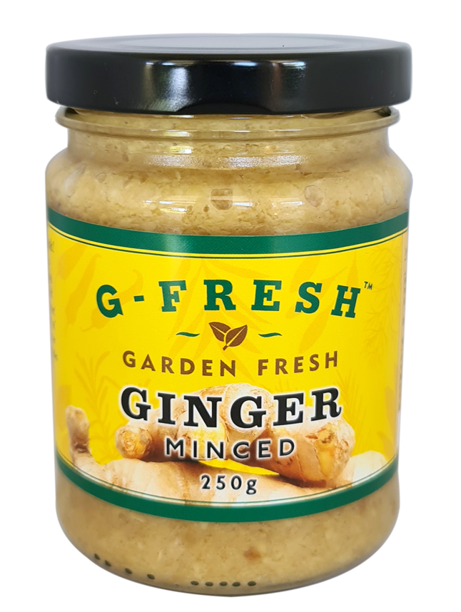 G Fresh Glass Ginger Minced Paste 250g