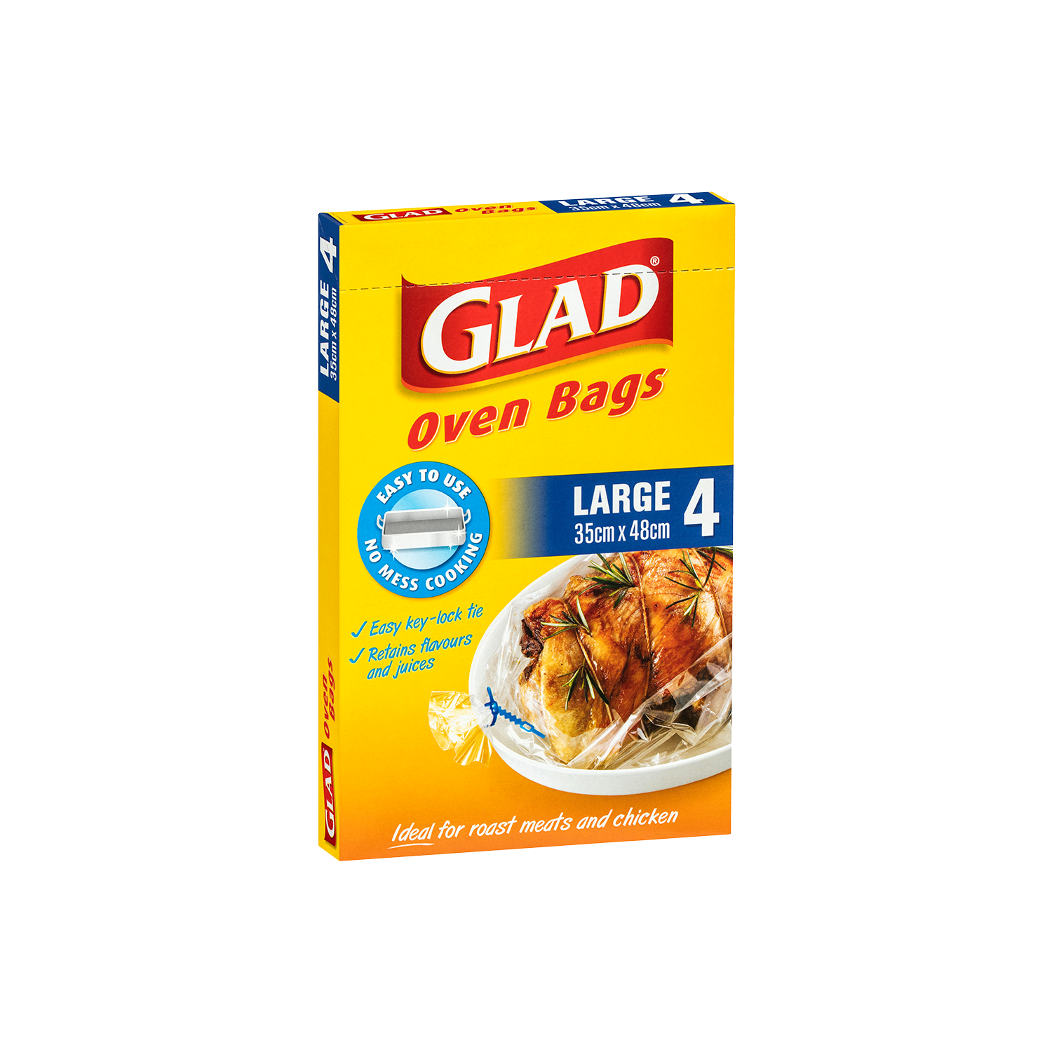 Glad Oven Bags Large 4pk