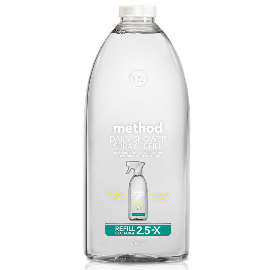 Method Daily Shower Spray Eucalyptus Mint Refill 2L