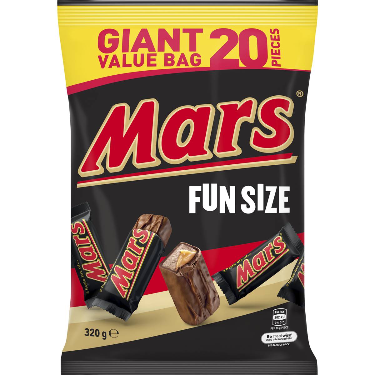 Mars Bar 320g 20pk