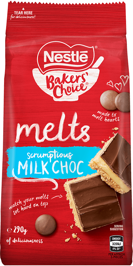 Nestle Choc Melts Milk 290g