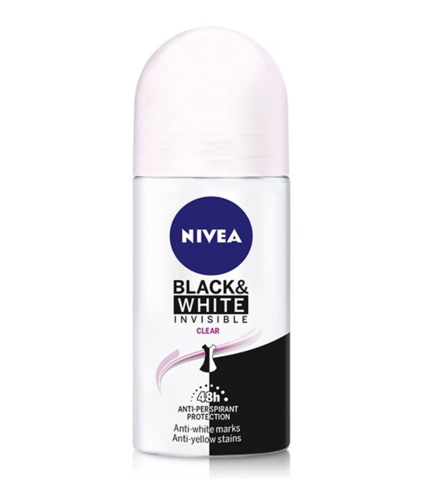 Nivea Roll On Deodorant Invisible Black&White 50ml