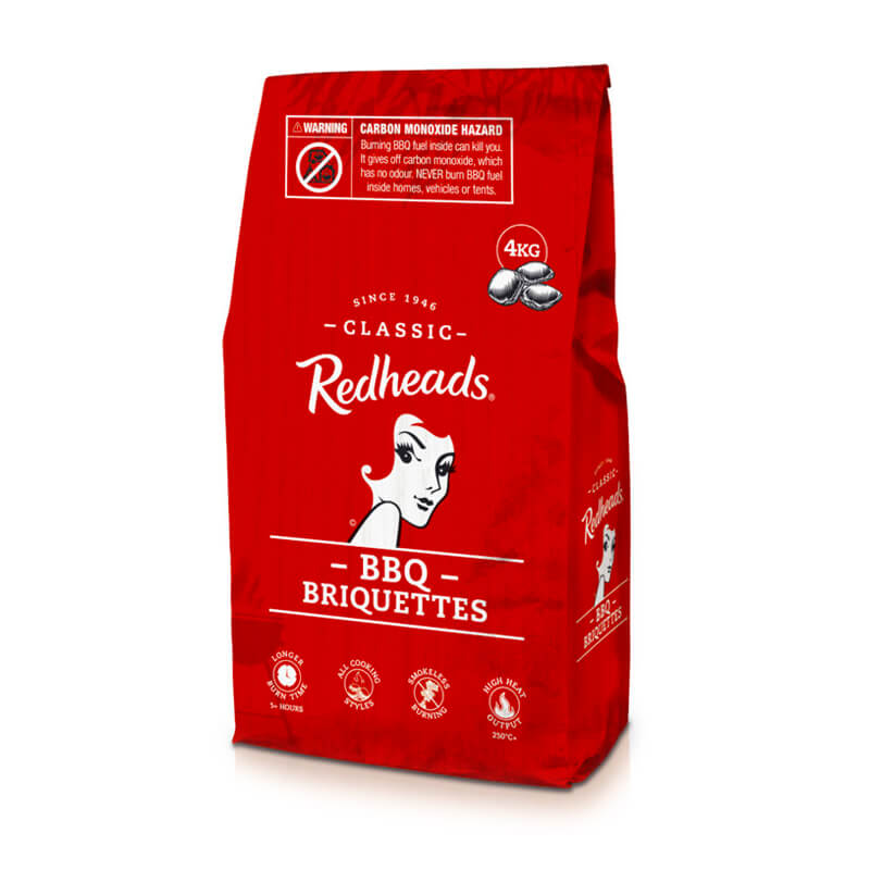 Redheads BBQ Briquettes 4kg