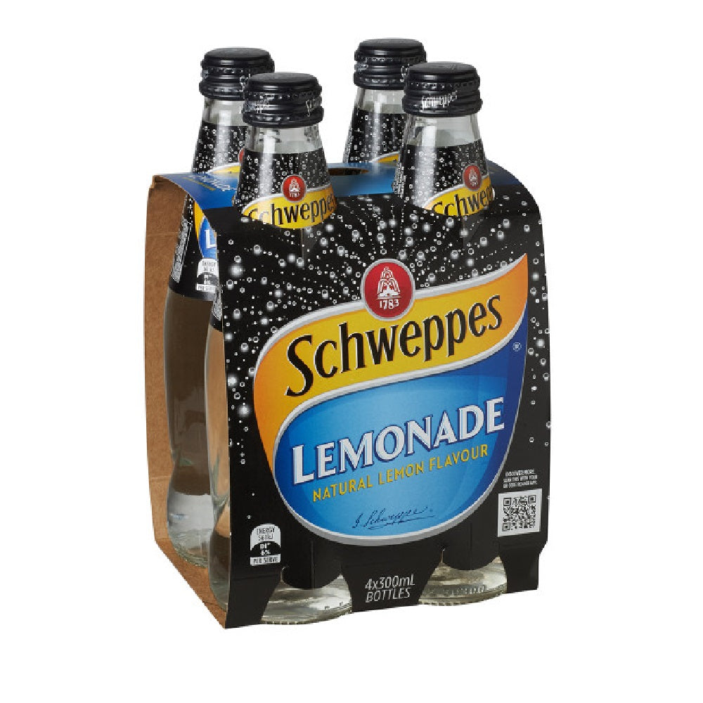 Schweppes Lemonade 300ml 4pk