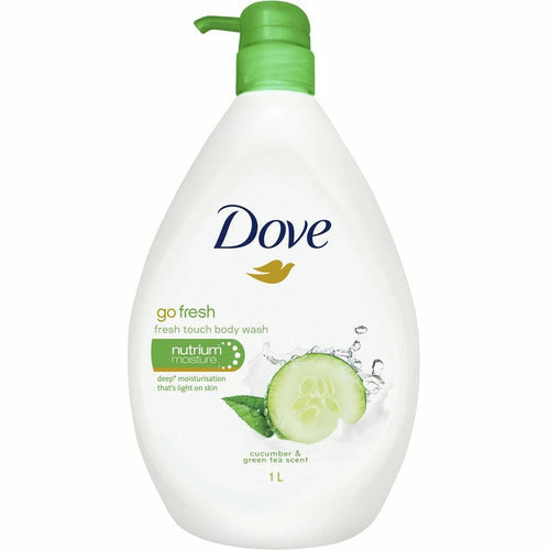 Dove Body Wash Cucumber & Green Tea 1L