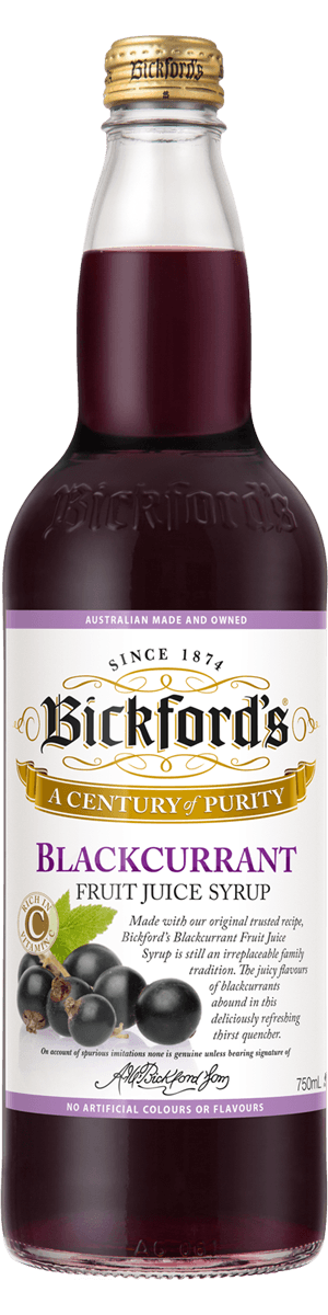 Bickfords Blackcurrant  Fruit Juice Syrup 750ml