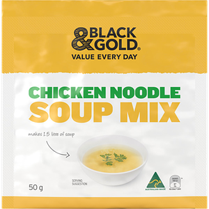 Black & Gold Soup Mix Chicken Noodle 50g