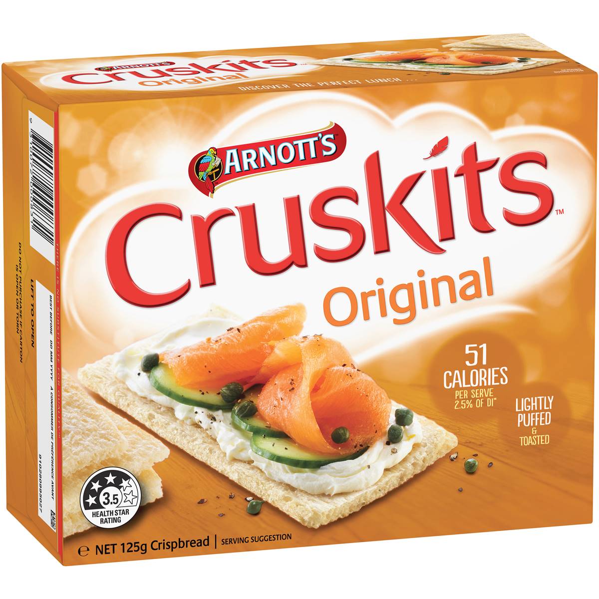 Arnotts Cruskits Original 125g