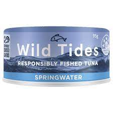 Wild Tides Tuna Springwater 95g