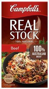 Campbells Real Stock Beef 500ml