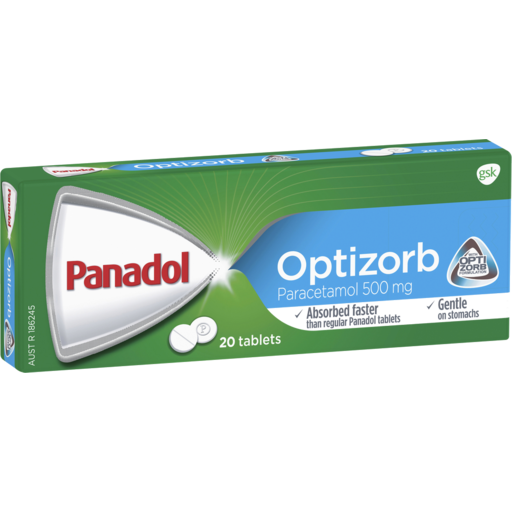 Panadol Optizorb Caplets 20pk