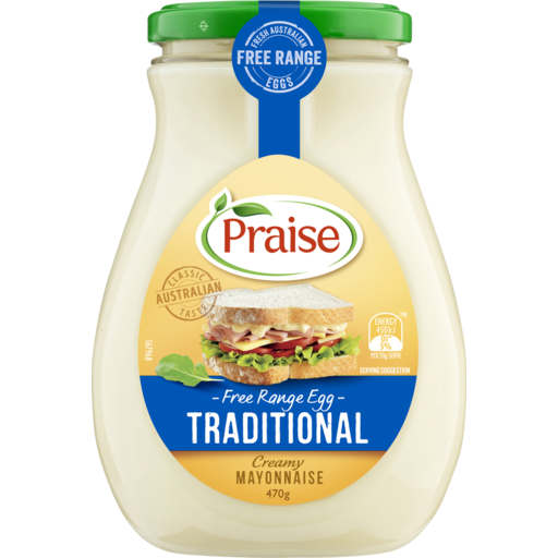 Praise Mayonnaise Traditional 470g