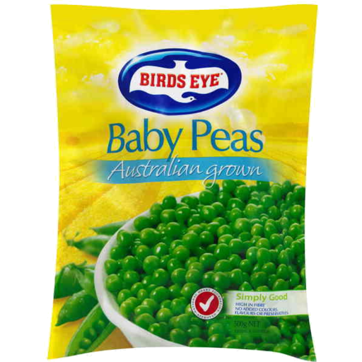 Birds Eye Frozen Baby Peas 500g