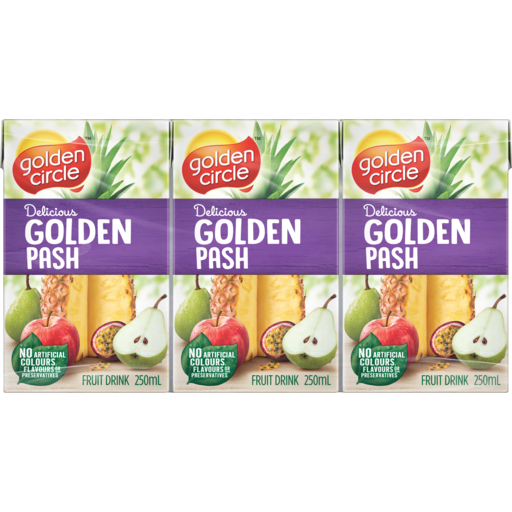 Golden Circle Juice Golden Pash 250ml 6pk