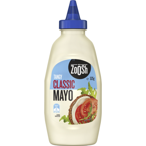 Zoosh Mayonnaise Tangy Classic 500g