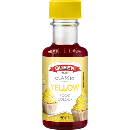 Queen Yellow Food Colouring 50ml