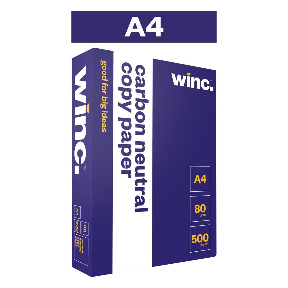 Winc Copy Paper White A4 80gsm