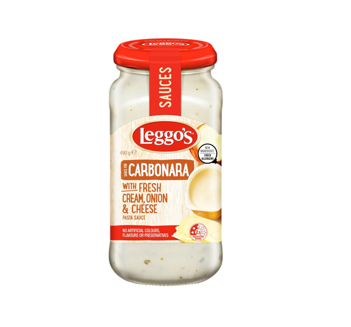 Leggos Pasta Sauce Carbonara 500g